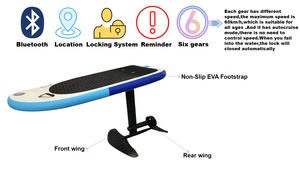 Gerland workshop Gonflable efoil Hydrofoil planche de surf électrique stand up jet fly <span class=keywords><strong>board</strong></span> for men/woemn - Product Image 6