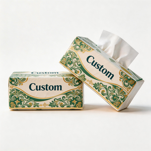 Mouchoirs en papier écologiques, doux, non irritants, sans peluches, pour mosquées et communautés, en gros, en pâte de bois vierge - Product Image 1