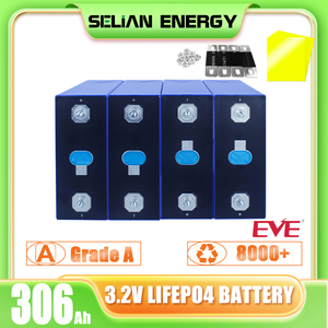 แบตเตอรี่ EVE LF304 304Ah เซลล์ 3.2V LF304 10000+ รอบการใช้งาน แบตเตอรี่แบบแท่งปริซึมเกรด A แท้ สำหรับรถยนต์ไฟฟ้าและพลังงานแสงอาทิตย์ - Product Image 2
