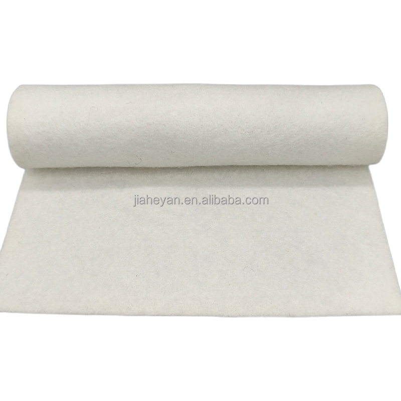 Wholesale White Non Woven Fabric Super Absorbent Cotton Absorbent Needle Punch Non Woven Cotton Viscose Makeup Cotton Pad