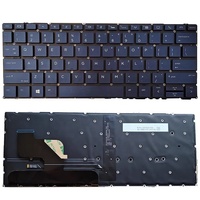 Nouveau pour HP Elite Dragonfly G1 G2 Max clavier rétro-éclairé sans cadre US