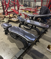 Banc de musculation pliable MaiBo de haute qualité pour salle de sport, équipement de fitness commercial, banc plat pour haltères, entraînement musculaire, acier Q235, garantie 10 ans