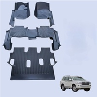 Convient pour 2018 + Toyota LC200 avec des tapis de voiture de protection tous temps
