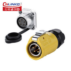 Cnlinko LP20防水航空连接器2 3 4 5 7 9 12针Ip68快速连接插头和插座电缆连接器 - Product Image 4