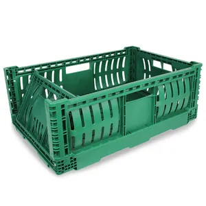 Sale of fruit and vegetables storage crates collapsible plastic crates
