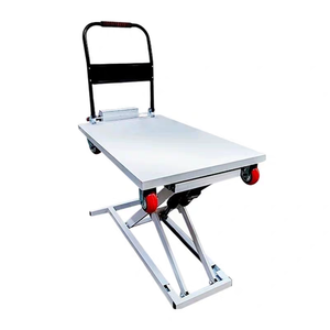 Sıcak satış elektrikli kaldırma Platform makas asansörler hidrolik kargo arabası açık kasa kamyon sepeti Van yükleme ve boşaltma için - Product Image 3