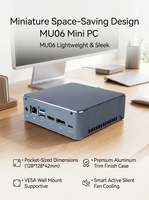 Mini PC Industrial NUC de Bolsillo, Intel I3-1220P 4.4GHz 10 Núcleos, DDR4, SSD M.2, con DP, Tipo-C de Función Completa, Windows 10