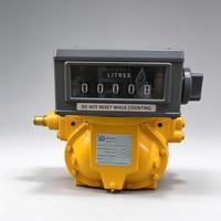 Alat Ukur Aliran Oval Gear Positive Displacement untuk Truk Bahan Bakar SPBU AS Alat Ukur Aliran Positive Displacement