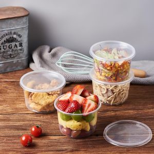 <b>Plastic</b> Disposable PP Microwavable Detachable 16 oz Eco-Friendly American Style Deli <b>Container</b> for Go <b>Food</b> Storage - Product Image 5