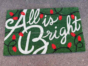 Felpudo con Sensor de batería y luz LED para música, Felpudo de bienvenida para vacaciones - Product Image 2