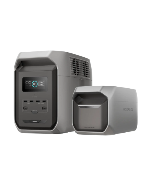 Ecoflow Delta 3 1500 1800w UPS Portable Power Station EF Ecoflow with Solar Generator Charging Station