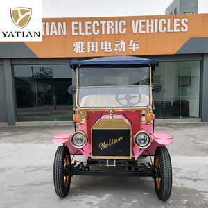 Auto Clásico Convertible Retro Vintage para Viajes de Placer y Turismo, con 3 Años de Garantía, 5 Asientos y Batería de 48V - Product Image 3