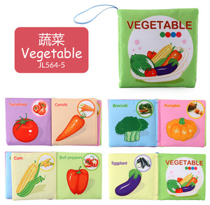 Livre en tissu pour bébé de qualité supérieure, jouet sensoriel Montessori, livre d'histoires en tissu doux pour l'apprentissage précoce des nourrissons et des tout-petits, édition élégante en cadeau - Product Image 4