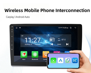 9-inch IPS TFT điện dung màn hình 4GB RAM được xây dựng trong AM/FM GPS DSP wifi di động phía sau ghế giải trí bao gồm đảo ngược RGB - Product Image 2