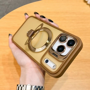 Funda para Teléfono JOYPORODO U14 con Soporte para Lente y Protector de Lente para iPhone 12 13 14 15 16 17 Pro Max, Antigolpes, Magnética - Product Image 3