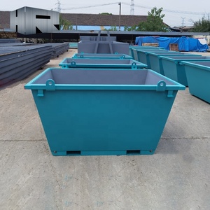 Poubelle à roulettes en métal de style australien de 1.5m pour machines de traitement des déchets - Product Image 3