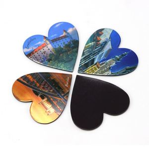 แม่เหล็กติดตู้เย็นรูปหัวใจพิมพ์ลายฟอยล์พร้อมชื่อส่วนตัว ของที่ระลึกแบบกำหนดเอง แม่เหล็กติดตู้เย็นรูปสถานะต่างๆ - Product Image 5