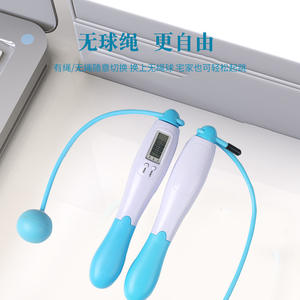 Saltar con la cuerda, equipo de fitness, saltar con la cuerda para adultos, contar las saltadas, saltar con la cuerda con peso, saltar con la cuerda para estudiantes de secundaria - Product Image 4