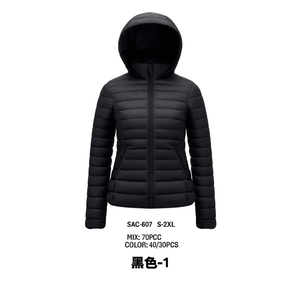 Veste en coton légère HDJ Fashion Junior SAC-607 pour femmes grandes tailles - Product Image 2