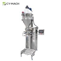 Machine de remplissage de thé au café semi-automatique 3-en-1 4000BPH flacon de poudre dosant les composants PLC Machine d'emballage manuelle de poudre