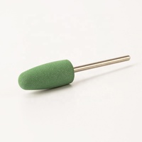 Polisseuse en Silicone bout pointu, 3/32 pouces, vente en gros, marron, vert, moyen, polisseuse