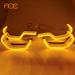 Đèn xi nhan Angel Eyes <span class=keywords><strong>Halo</strong></span> Ring hai màu trắng & vàng hổ phách cho BMW F30 F35 F32 F36 F80, tích hợp đèn chạy ban ngày - Product Image 6