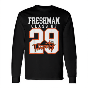 Camiseta de manga larga para estudiantes de primer año de la clase de 2029, regreso a la escuela, estudiantes de primer año de secundaria - Product Image 2