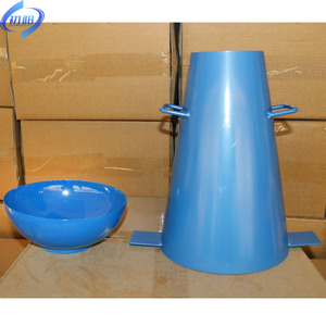 Bester Preis Komplettes Set Einstellkonus-Apparat für Beton (Einstellkonus/Bodenplatte/Trichter und Stampfer und Stahllineal) - Product Image 4