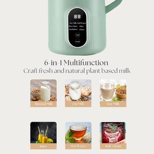 Máquina Inteligente Automática para Hacer Leche de Soya/Avena/Coco/Soya sin Lácteos, Fría y Caliente, de 800 ml - Product Image 3