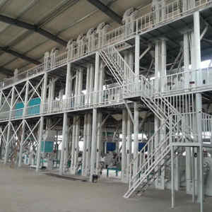 Fresadora automática de harina de maíz Solisfer, equipo de procesamiento de granos, potencia de 150KW, 1 año de garantía - Product Image 5