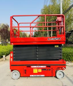 全自動自走式高所作業車、密閉型ターミナルシザーリフト（耐寒型） - Product Image 6