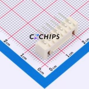 BX-HA2.54-7PWZ-GW Wire-to-Board Pin Header Bent Lead Through Hole,P=2.5mm Connector 1x7P 2.5mm Right Angle Insert 7P - Product Image 2