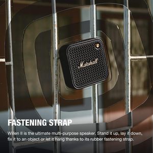 Pour <span class=keywords><strong>Willen</strong></span> II pour haut-parleur sans fil 10 Watts de puissance, résistant à l'eau IP67, charge rapide, portable - Noir - Product Image 5