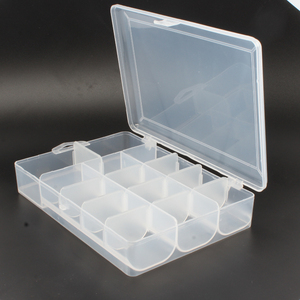 DN Bán Sỉ Hộp Đựng Đồ Câu Cá Trong Suốt 14 Ngăn Bằng Nhựa Có Thể Nhìn Thấy Hộp Đựng Mồi Hộp Đựng Mồi Kèm Ngăn Chia - Product Image 4