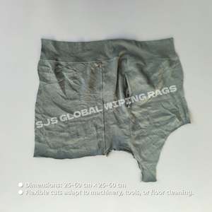 Paños de Limpieza de Algodón Reciclado de Alta Calidad, 10KG 25KG, Tela de Colores Variados, 100% Algodón, a Granel, Industriales - Product Image 3