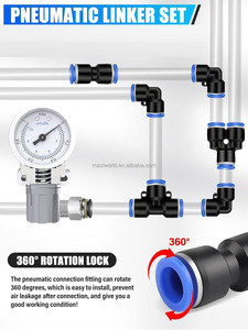 PW Haute Qualité Maxiworld Pneumatique Push-in Réducteur Y 100% <span class=keywords><strong>Test</strong></span>é Laiton/Cuivre/Plastique Raccords <span class=keywords><strong>de</strong></span> tuyaux d'air avec raccord fileté - Product Image 2