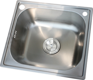 Asymmetric Modern Design Single Bowl Undermount 304 Stainless Steel Kitchen Sink — Sculptural Contour, Sound Guard, OEM - Product Image 6