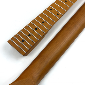 Mástil de Guitarra de Arce Tostado TE TL de 25.5 Pulgadas con 22 Trastes, Acabado Satinado, para Zurdos, con Diapasón de Arce - Product Image 6