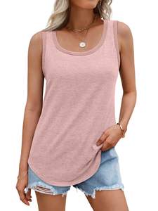 Ropa Sexy para Mujer, Blusas Holgadas Informales y Fluidas, Tops de Verano sin Mangas con Cuello Redondo, Ropa Moderna - Product Image 4