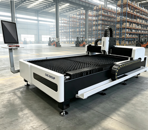 เครื่องตัดไฟเบอร์เลเซอร์ CNC ความเร็วสูง สำหรับตัดแผ่นโลหะ อุปกรณ์ตัดด้วยเลเซอร์สำหรับงานโลหะ - Product Image 1