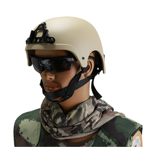 米海軍SEALs <span class=keywords><strong>IBH</strong></span>ライトヘルメット アウトドアスポーツファン用フィールドヘルメット 標準トラックレスグリーン ABS素材製 - Product Image 6