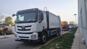 Foton 6x4 cao Nén 21m ³ DIESEL Hướng dẫn sử dụng mới hiệu quả chất thải tái chế rác thu gom Xe tải rác - Product Image 2