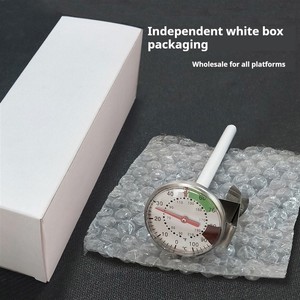 Thermomètre de cuisine portable sans pile en acier inoxydable de qualité alimentaire, type sonde, pour mesurer la température du lait et du thé - Product Image 4