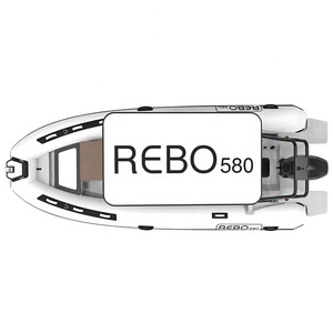 <span class=keywords><strong>Gommone</strong></span> Rigido in Alluminio da 19 Piedi (580 cm) con Ponte Prendisole, Hypalon PVC, Vendita Calda nei Paesi Bassi - Product Image 3