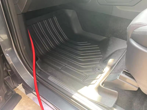 Tpe <span class=keywords><strong>Tpv</strong></span> 3d tapis de sol de voiture 4x4 camionnette revêtement de sol de voiture pour Nissan Navara Np300 2015 + accessoires de tapis automatiques - Product Image 5