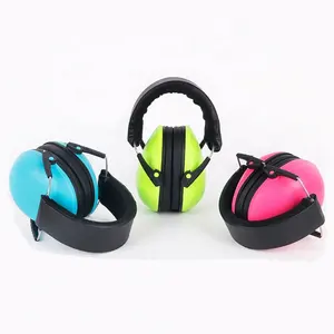 Custom Adjustable Safety Children's Ear Muffs YY-809 Anti-noise Hearing Protection Kids Earmuffs for Baby