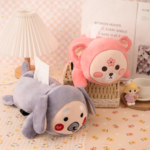 Hộp Đựng Khăn Giấy Sang Trọng Hoạt Hình Nhồi Bông Cho Phòng Tắm Gia Đình Hộp Đựng Khăn Giấy - Product Image 5