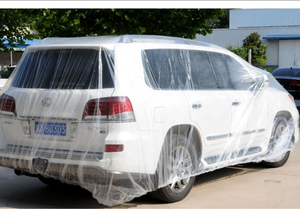 Housse <span class=keywords><strong>de</strong></span> <span class=keywords><strong>voiture</strong></span> transparente jetable - Product Image 2