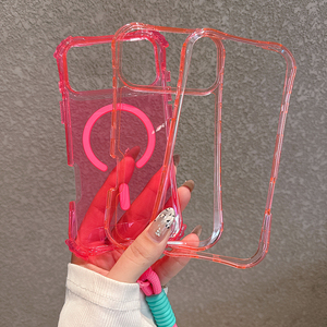 Ốp điện thoại di động từ tính 3 trong 1 Beautyline bán buôn cho tất cả các loại điện thoại, kèm dây đeo cho <span class=keywords><strong>iPhone</strong></span> 17 Pro Max - Product Image 4