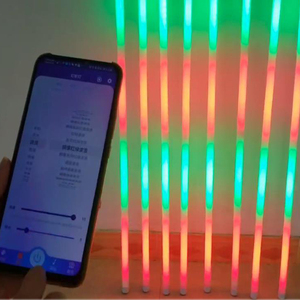 Tube lumineux LED fluorescent RGBW T8 TUYA WIFI APP IC avec interrupteur marche/arrêt, compatible <span class=keywords><strong>Google</strong></span> Home Alexa, RGB+W 3000K 4000K, prise US EU UK AU - Product Image 5